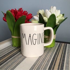 Rae Dunn “Imagine” coffee mug- NWT